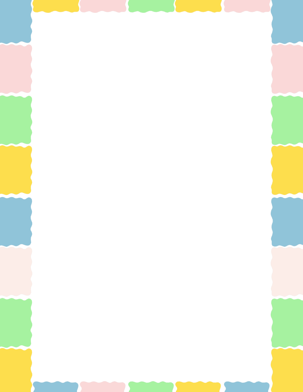 pastel patchwork notepad