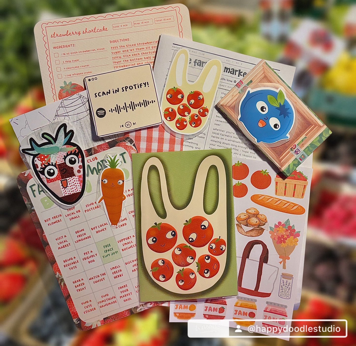 happy doodle mail club - patreon sub included!
