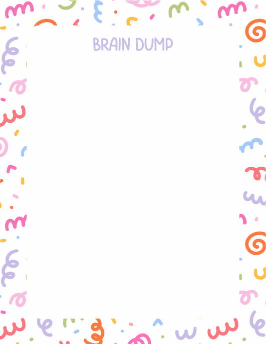 brain dump notepad