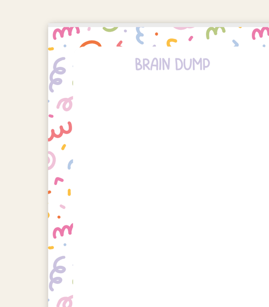 brain dump notepad