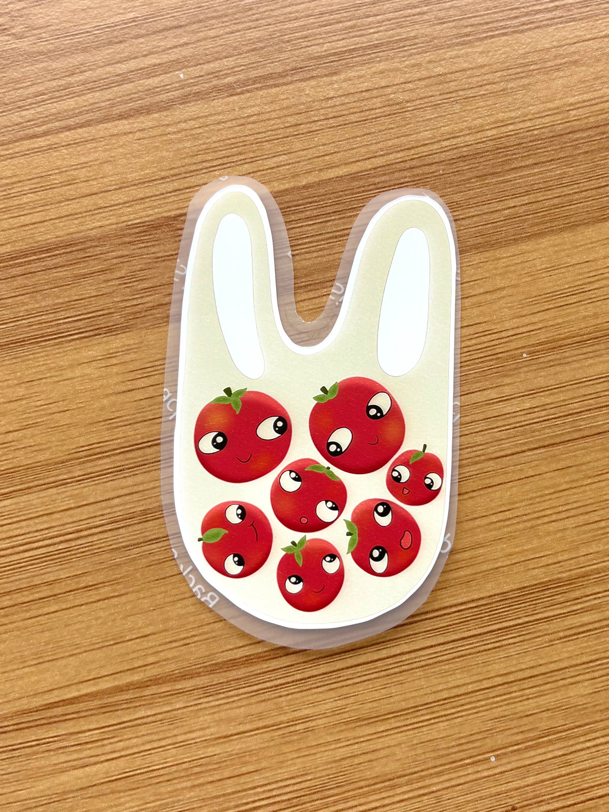 tomato bag sticker