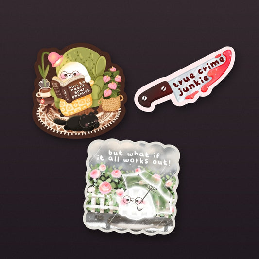 but what if it all works out sticker